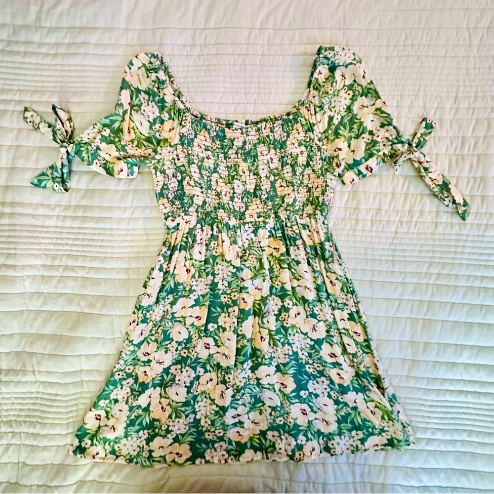 American Eagle floral sundress